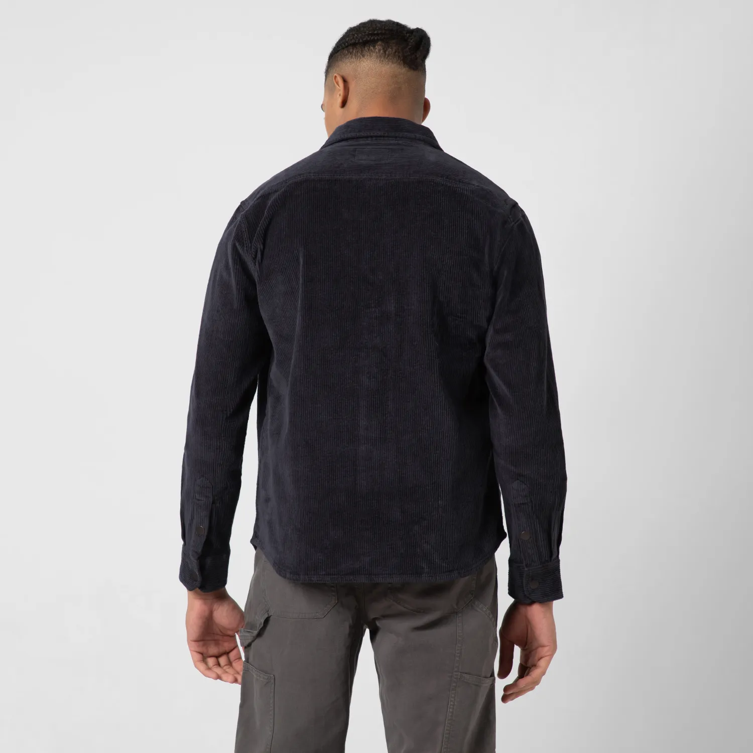 Corduroy Snap Overshirt