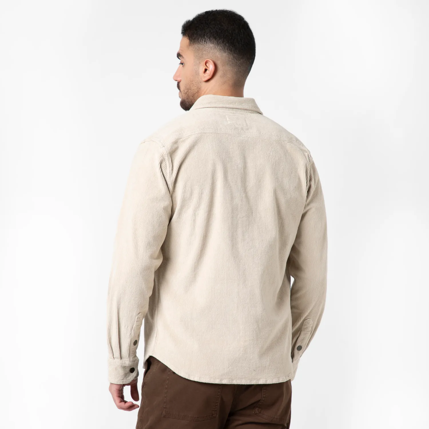 Corduroy Snap Overshirt