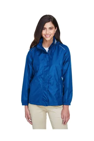 Core 365 78185: Ladies' Climate Seam-Sealed Lightweight Variegated Ripstop Jacket