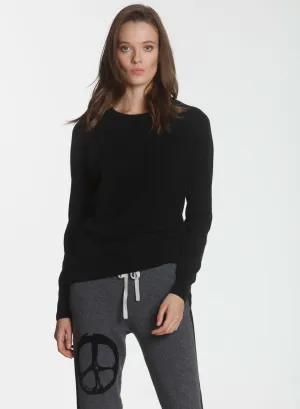 CORE Cashmere Crew - Black