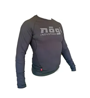 Core Long Sleeve Rash Guard - NEW JERSEY GRAY