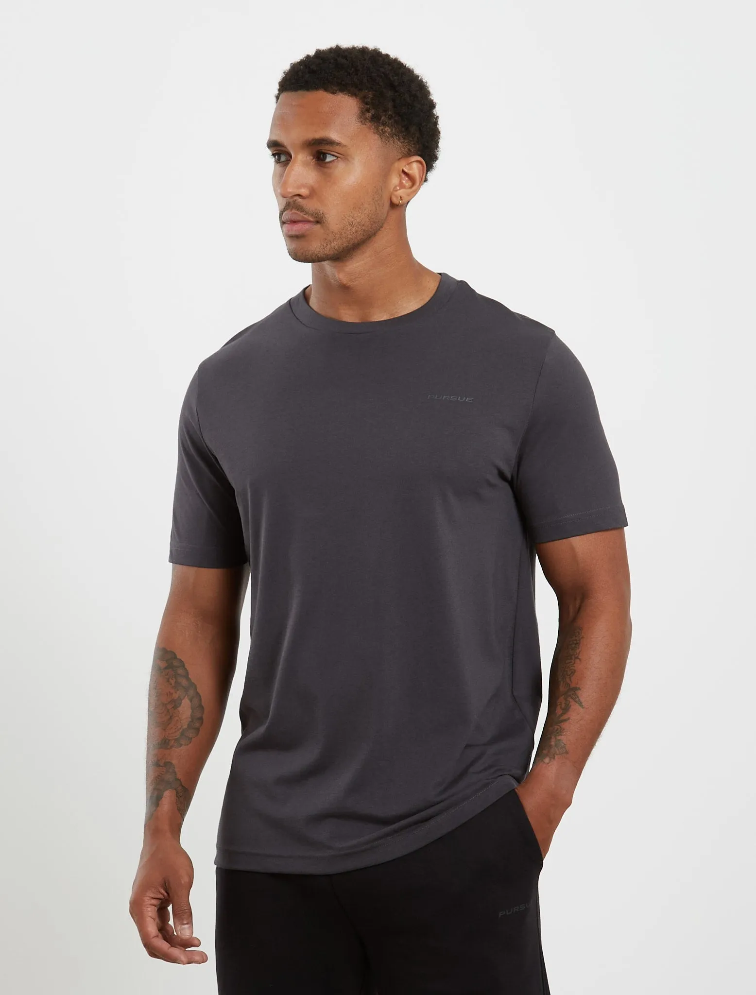 Core Relaxed Fit T-Shirt - Onyx Grey