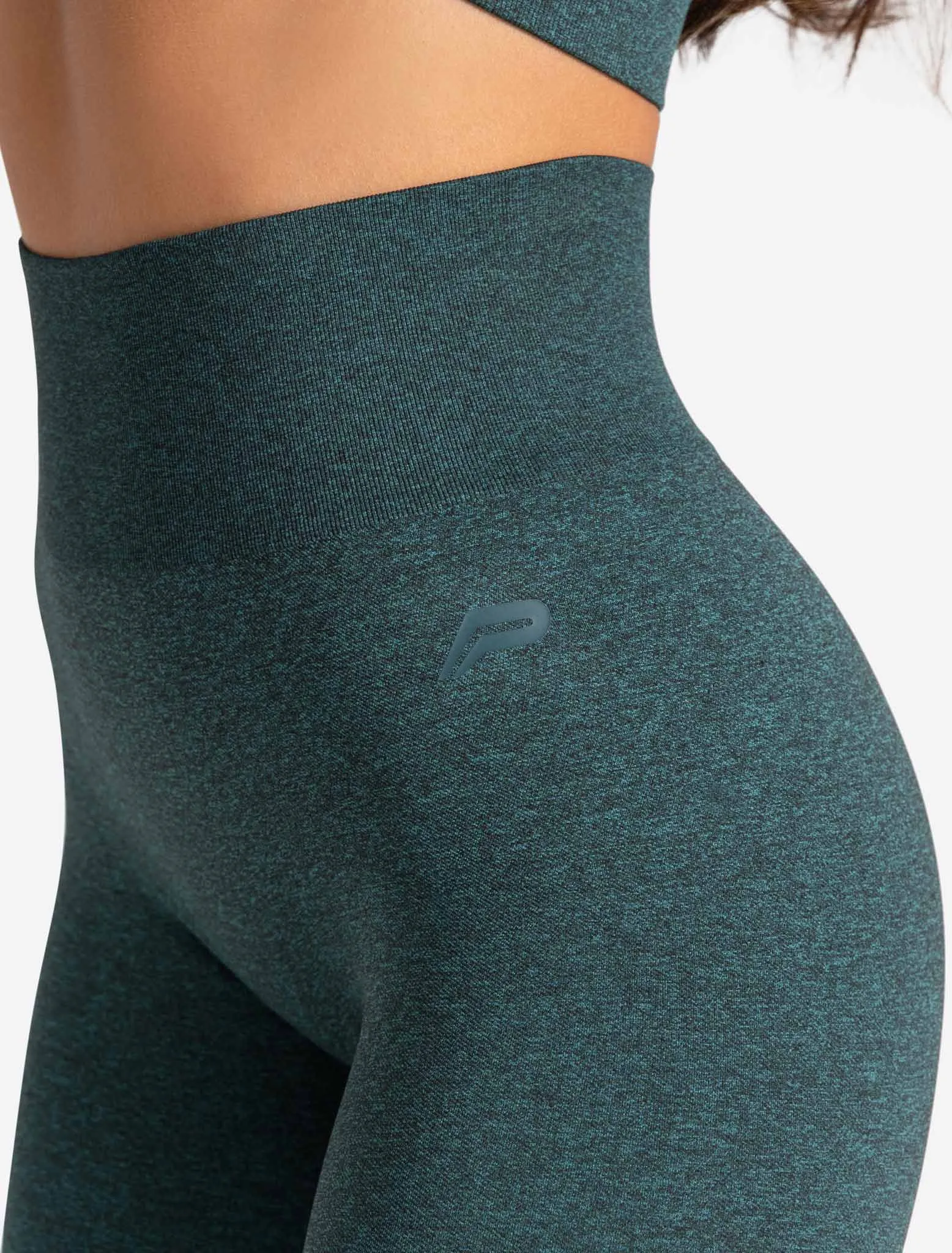 Core Seamless Leggings - Teal Marl