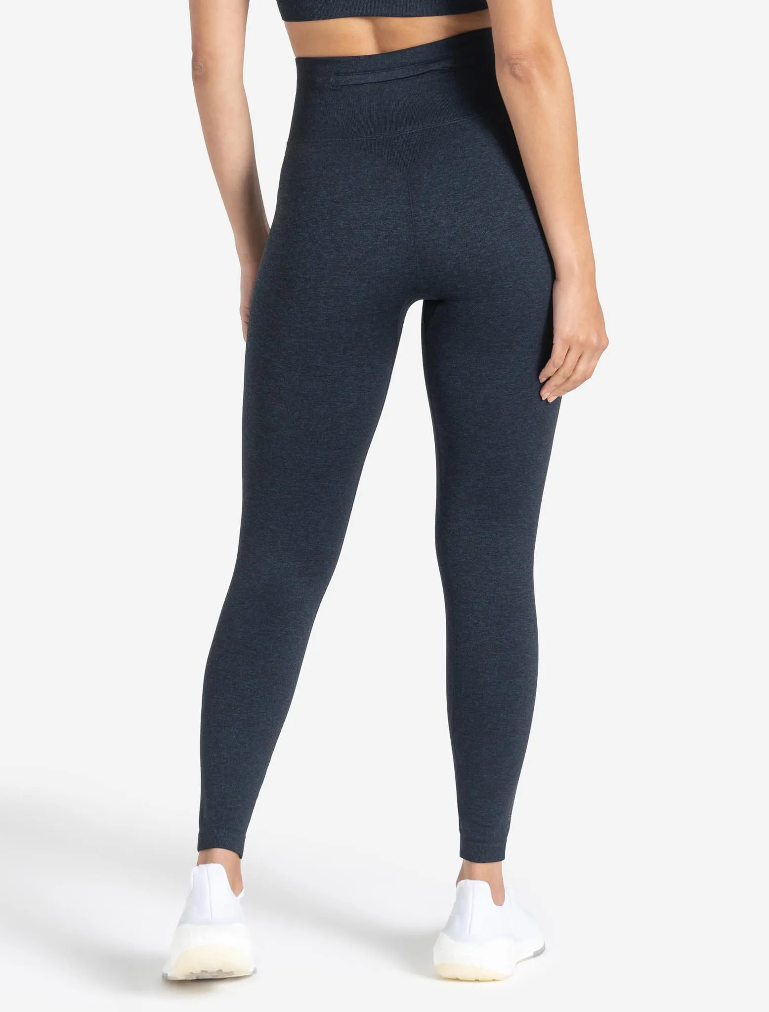 Core Seamless Pocket Leggings - Navy Marl