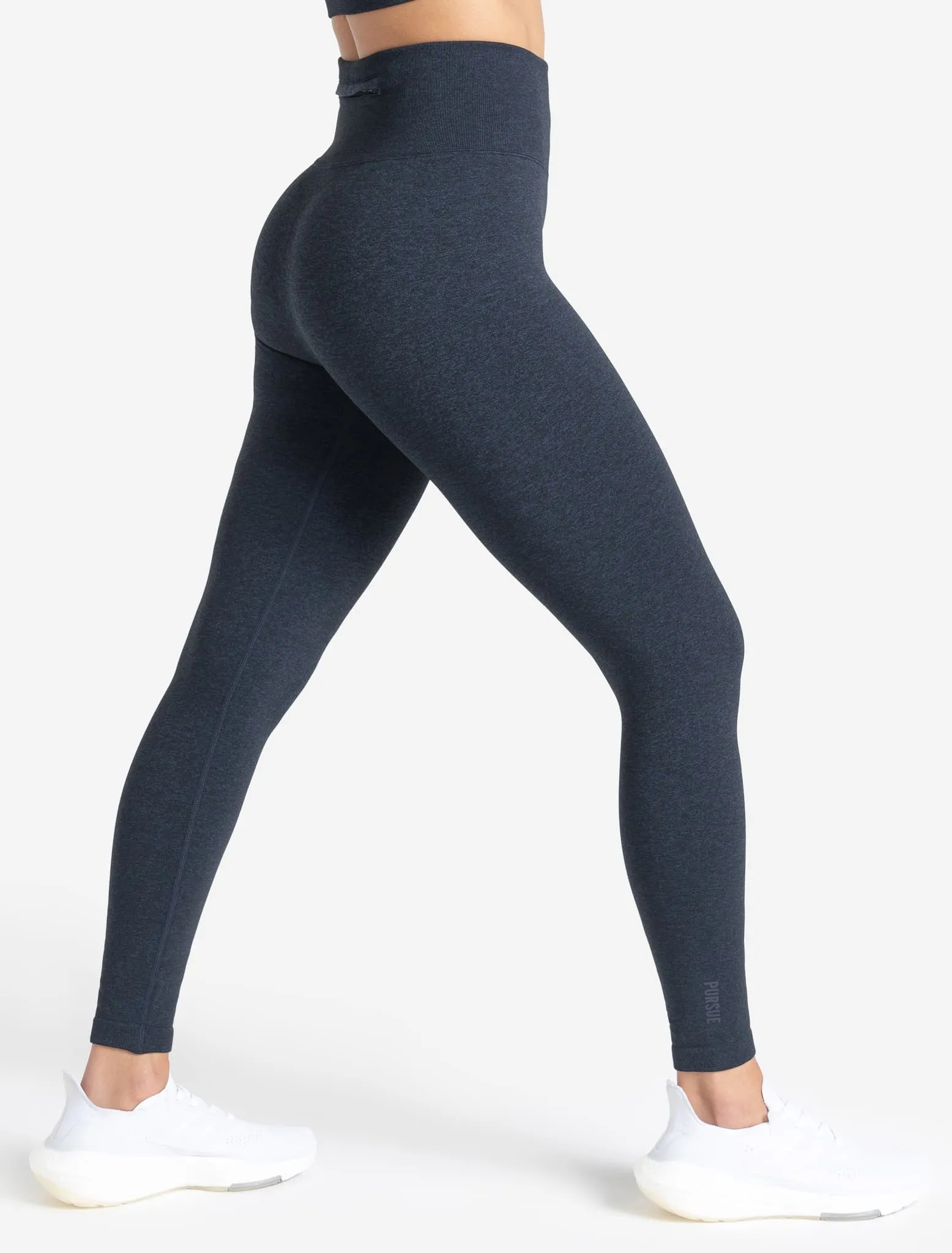 Core Seamless Pocket Leggings - Navy Marl