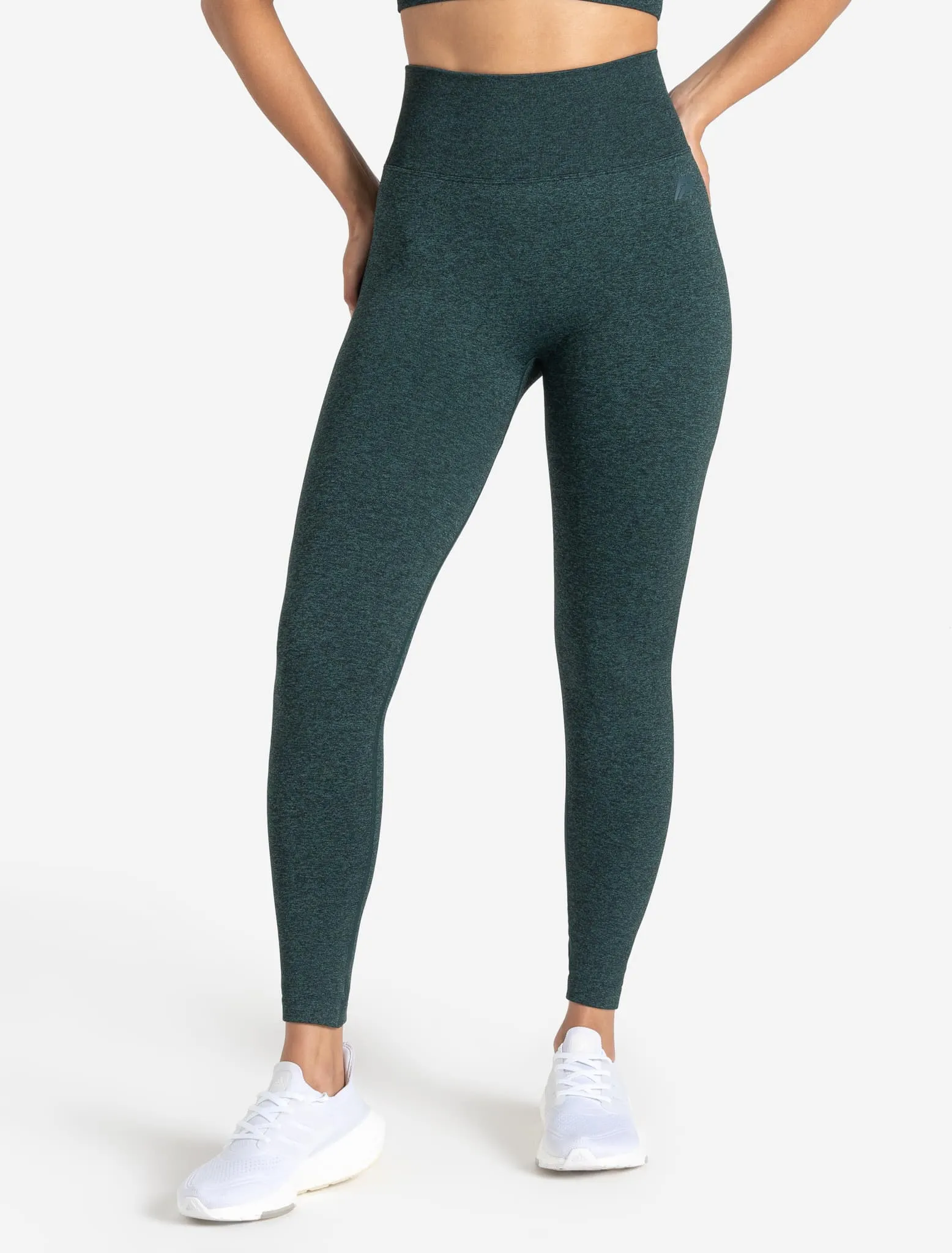 Core Seamless Pocket Leggings - Teal Marl