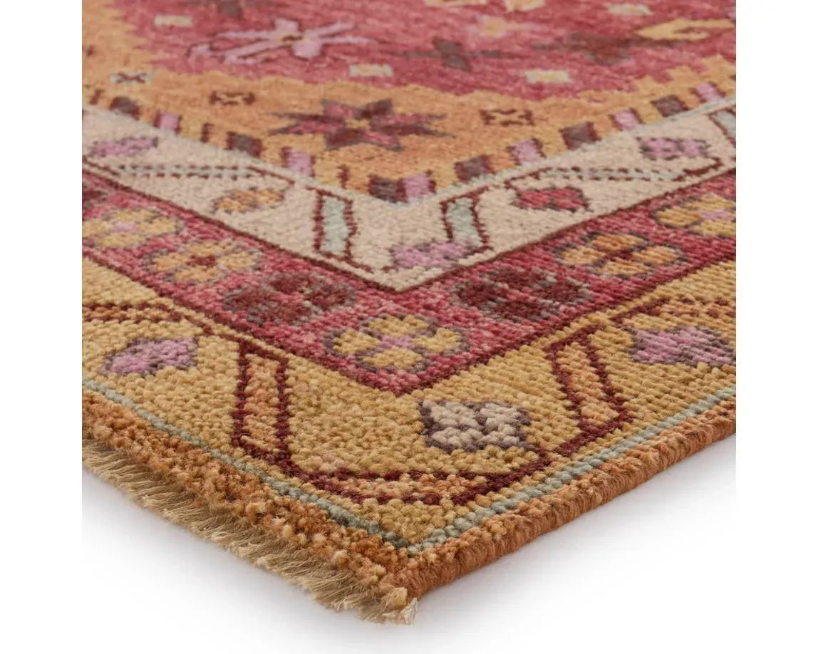 Coredora CRD04 Kyrie Red/Yellow Rug