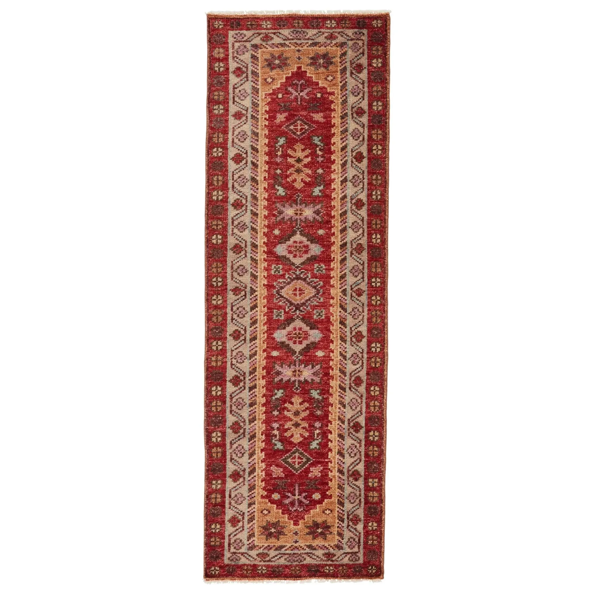 Coredora CRD04 Kyrie Red/Yellow Rug