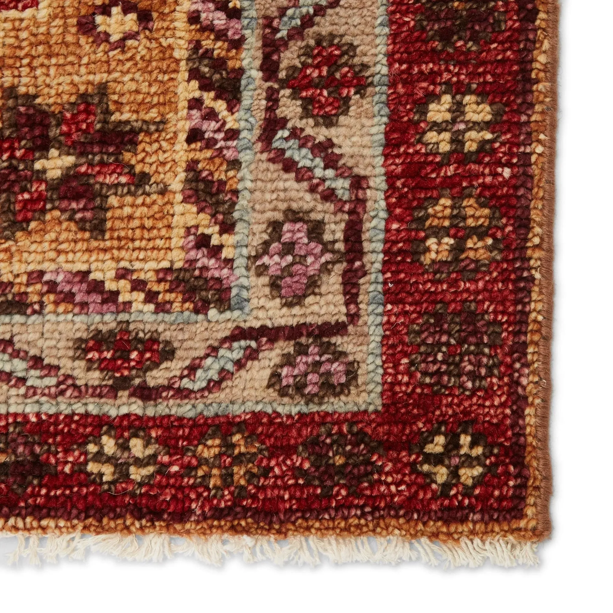 Coredora CRD04 Kyrie Red/Yellow Rug