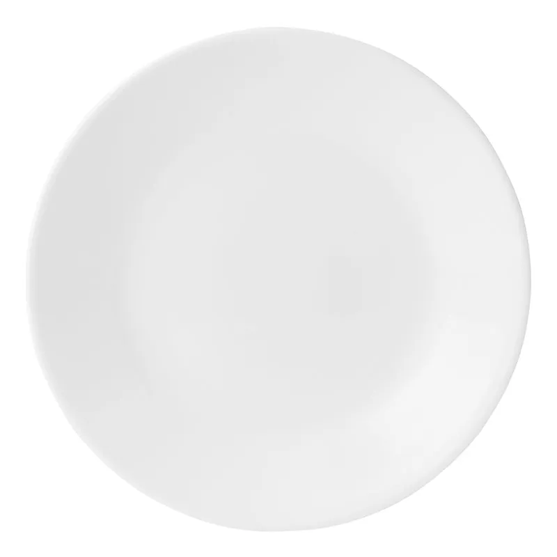 Corelle White Glass Winter Frost White Bread and Butter Plate 6-1/2 in. D 1 pk