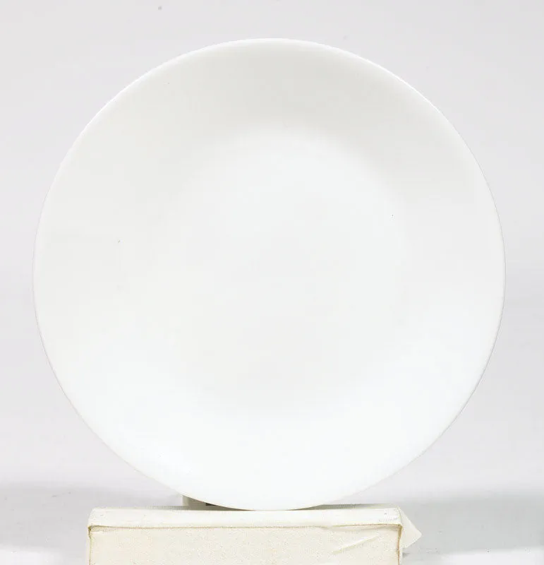 Corelle White Glass Winter Frost White Bread and Butter Plate 6-1/2 in. D 1 pk