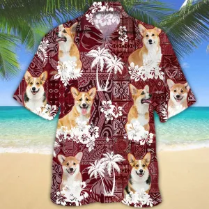 Corgi Hawaiian Shirt, Hawaiian Shirt For Dog Mom