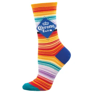 Corona® Beer Blanket Women's Crew Sock