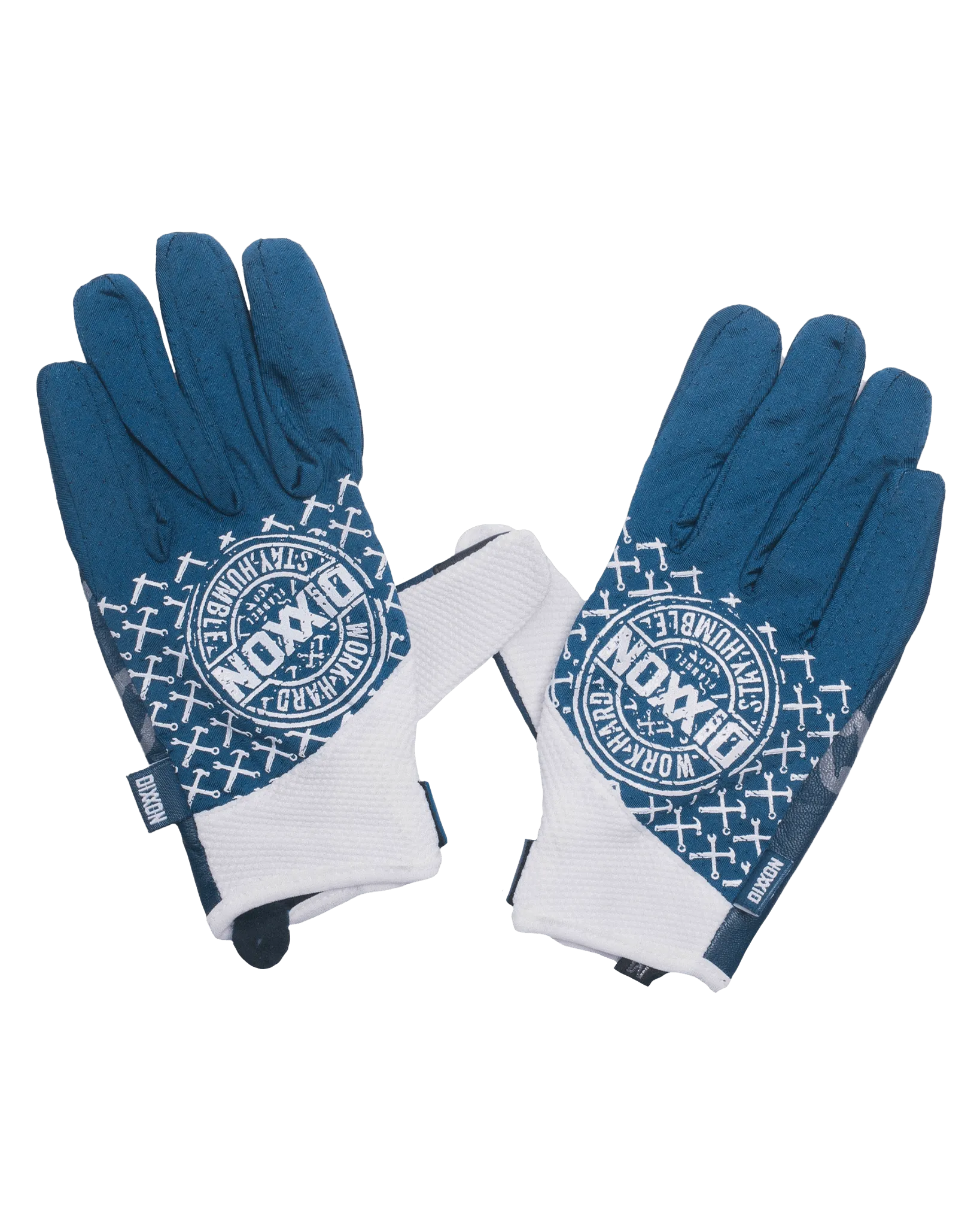 Corpo Moto Gloves - Navy & White