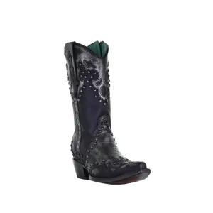 Corral Women's Embroidery Black silver Boots