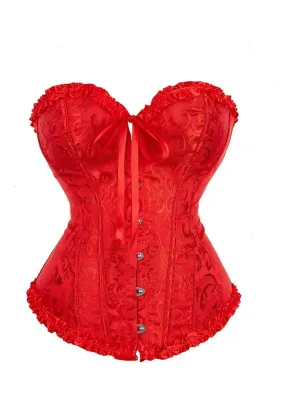 Corset Overbust - XL (Red)