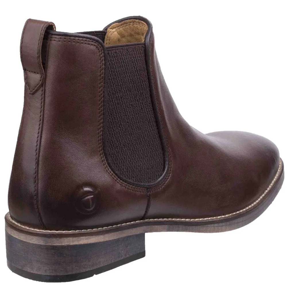 Corsham Chelsea Boots Dark Brown