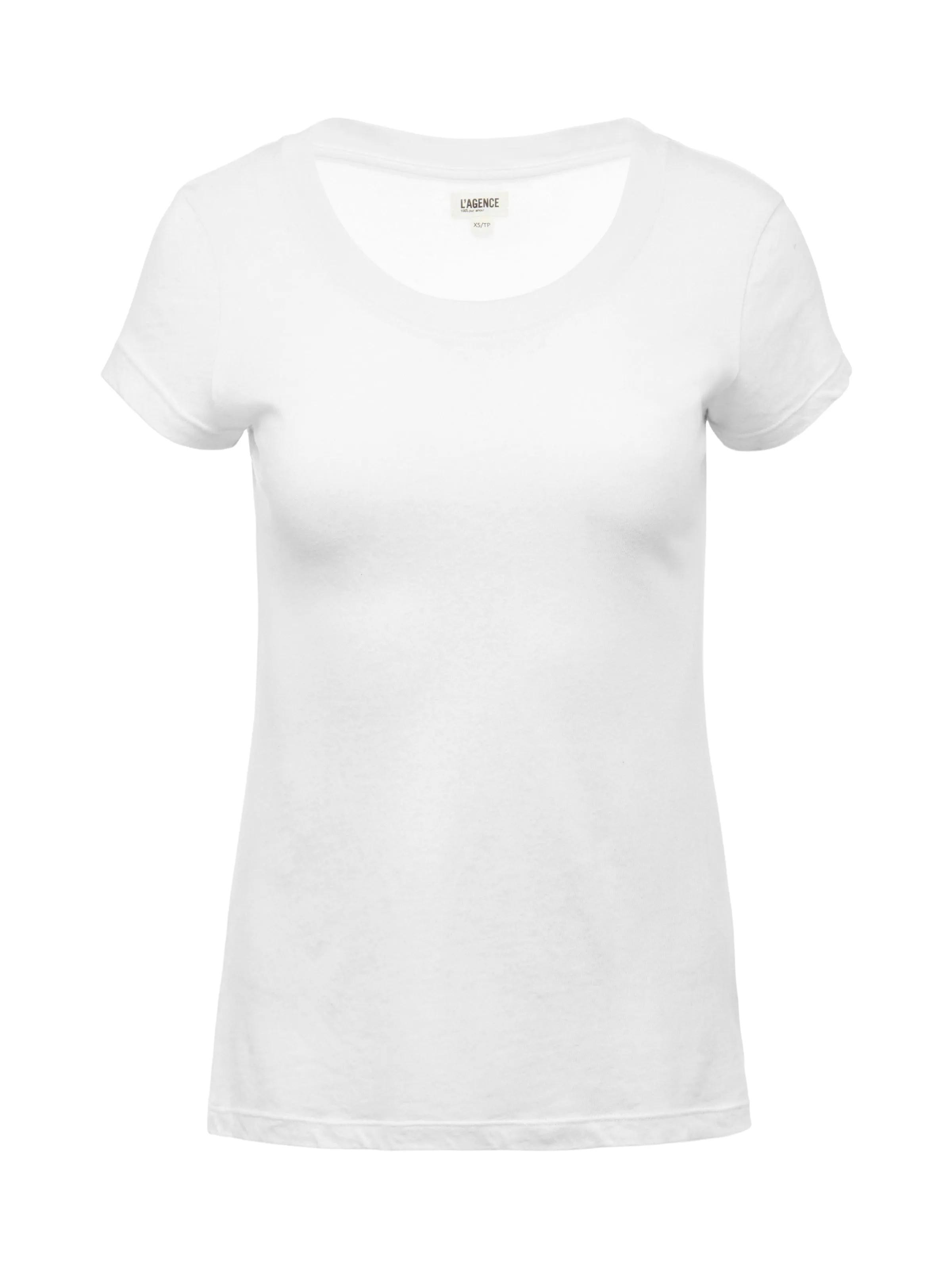 Cory Cotton Scoopneck Tee