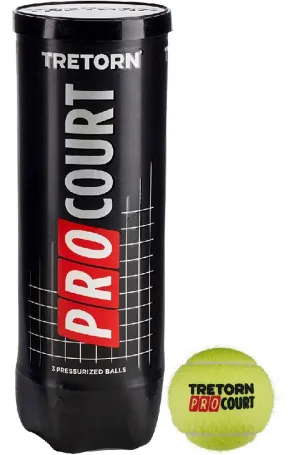 COSCO Pro court Tennis Ball, Green (Pack of 3) | KIBI Sports