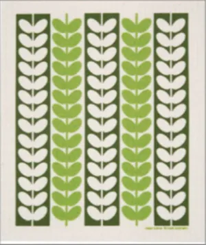 Cose Nuove Swedish Dishcloth Leaf Stem - Green