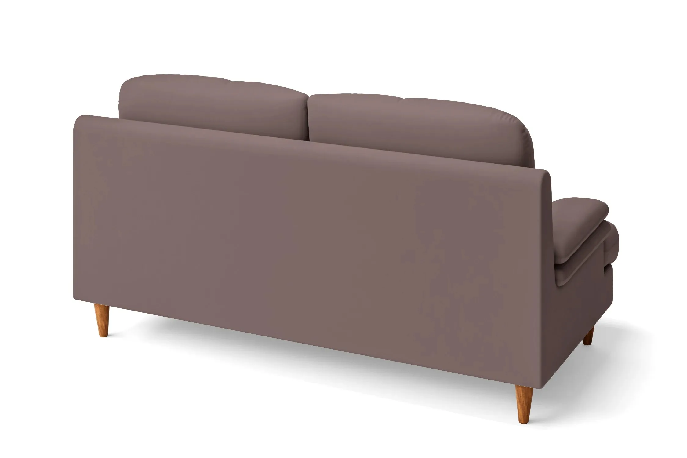 Cosenza 3 Seater Sofa Rose Taupe Leather