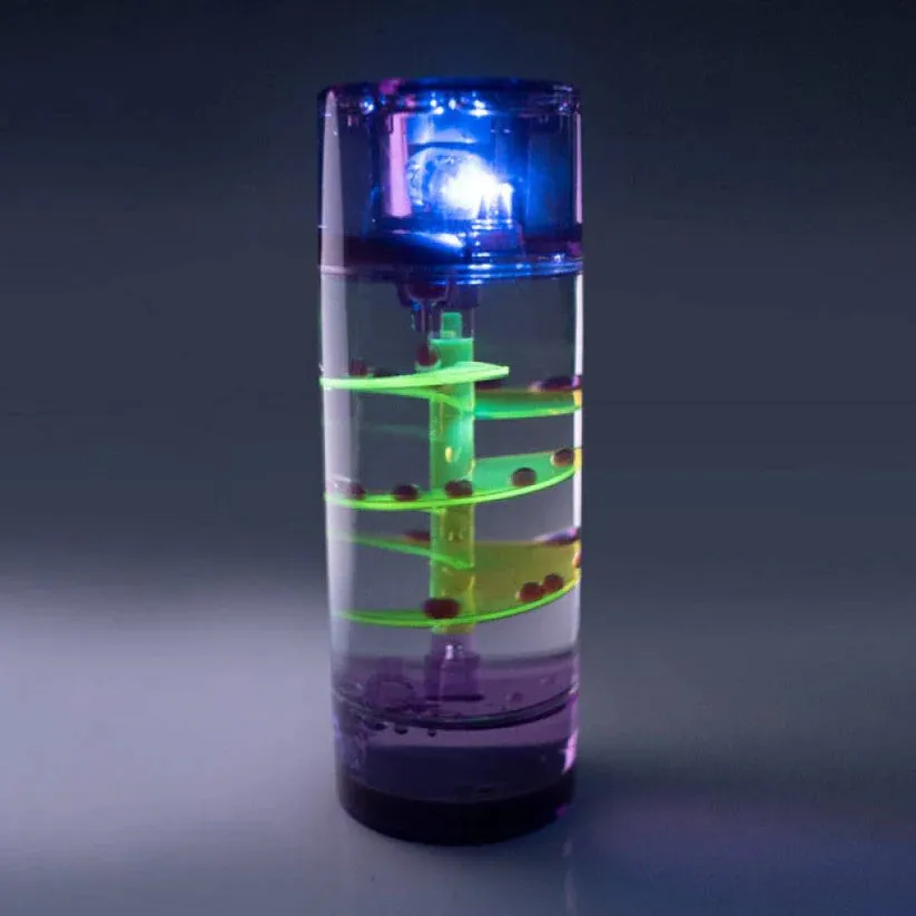 Cosmic Light Spiral Sensory Drip Timer