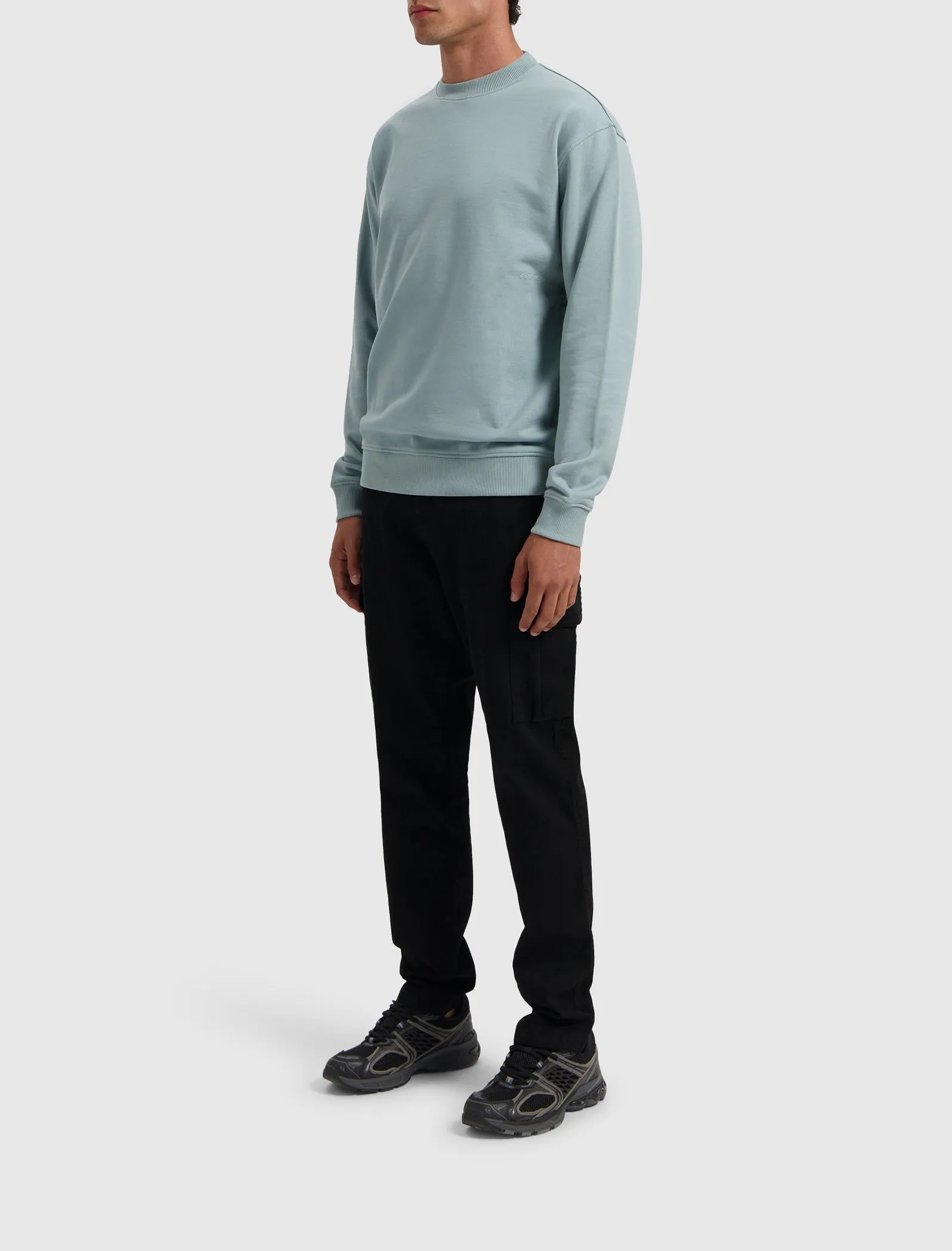 Cosmic Orbit Sweater | Blue Grey