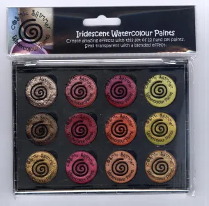 Cosmic Shimmer Iridescent Watercolour Pallet set  - Autumn Sunrise