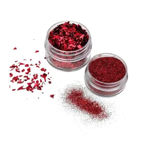 Cosmic Shimmer Spangles Duo Set - Cherry Red