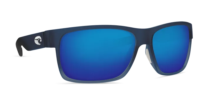 Costa Del Mar Half Moon Sunglasses - Bahama Blue Fade/Blue Mirror 580P