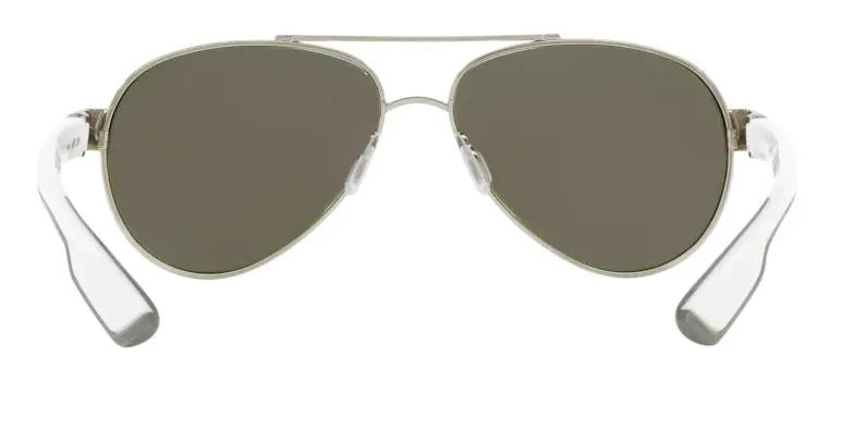 Costa Del Mar Loreto Palladium Frame - Blue Mirror 580 Glass Lens - Polarized Sunglasses