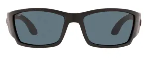 Costa Del Mar Mens Corbina Blackout Frame - Gray 580 Plastic Lens - Polarized Sunglasses