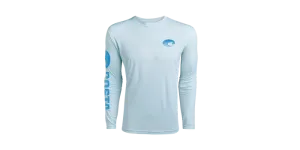 Costa Del Mar Men's Technical Crew LS Shirt/Arctic