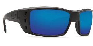 Costa Del Mar Permit Sunglasses - Blackout / Blue Mirror 580G