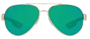 Costa Del Mar South Point Rose Gold Frame - Green Mirror 580 Plastic Lens - Polarized Sunglasses