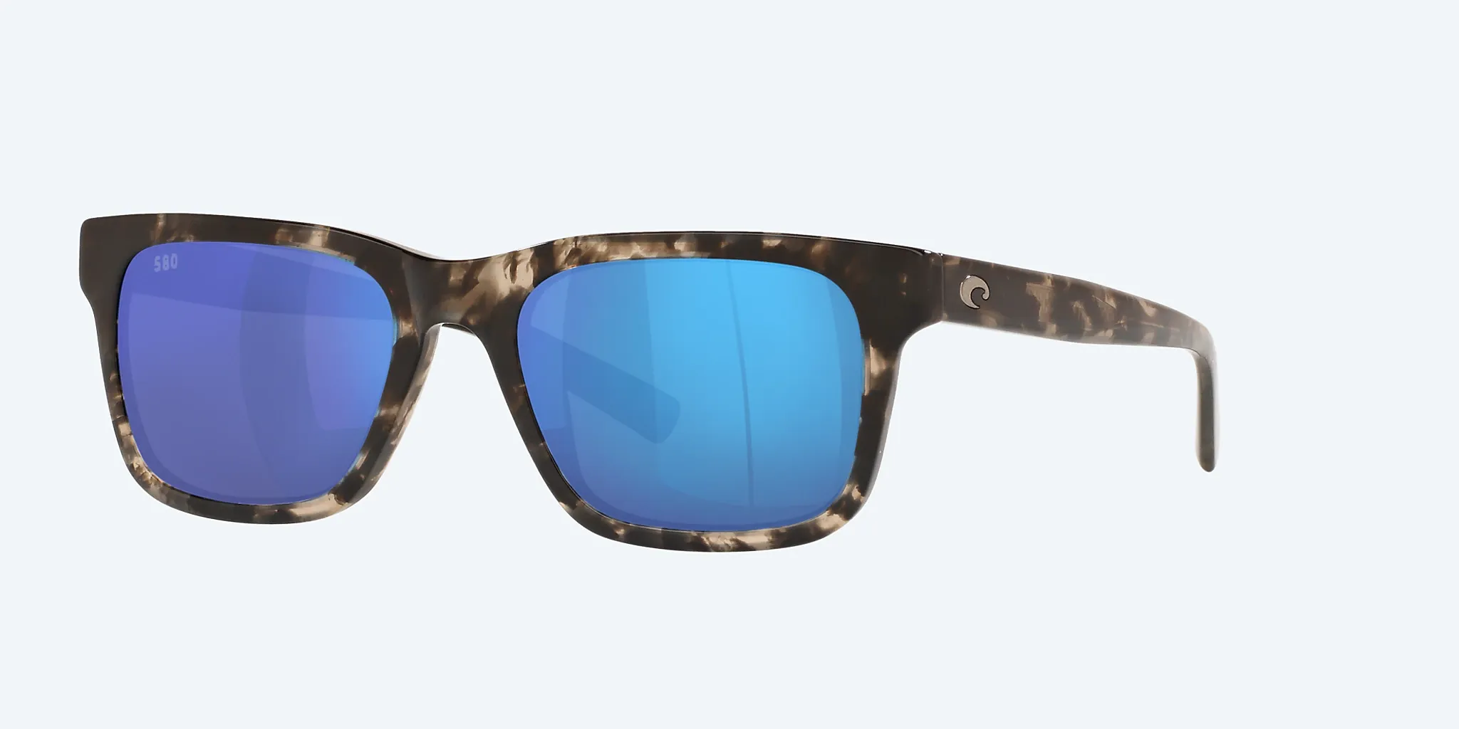 Costa Del Mar Tybee Sunglasses - Shiny Black Kelp/Blue Mirror 580G