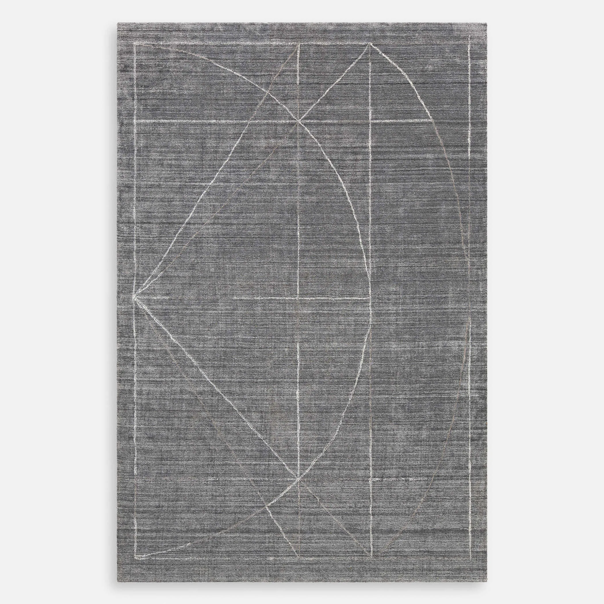 Costilla Modern Gray 8 X 10 Rug