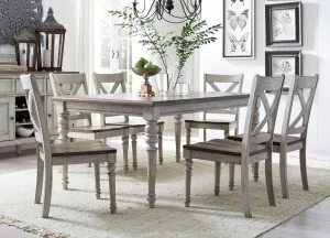 Cottage Lane Plantation 7 Piece Dining Set