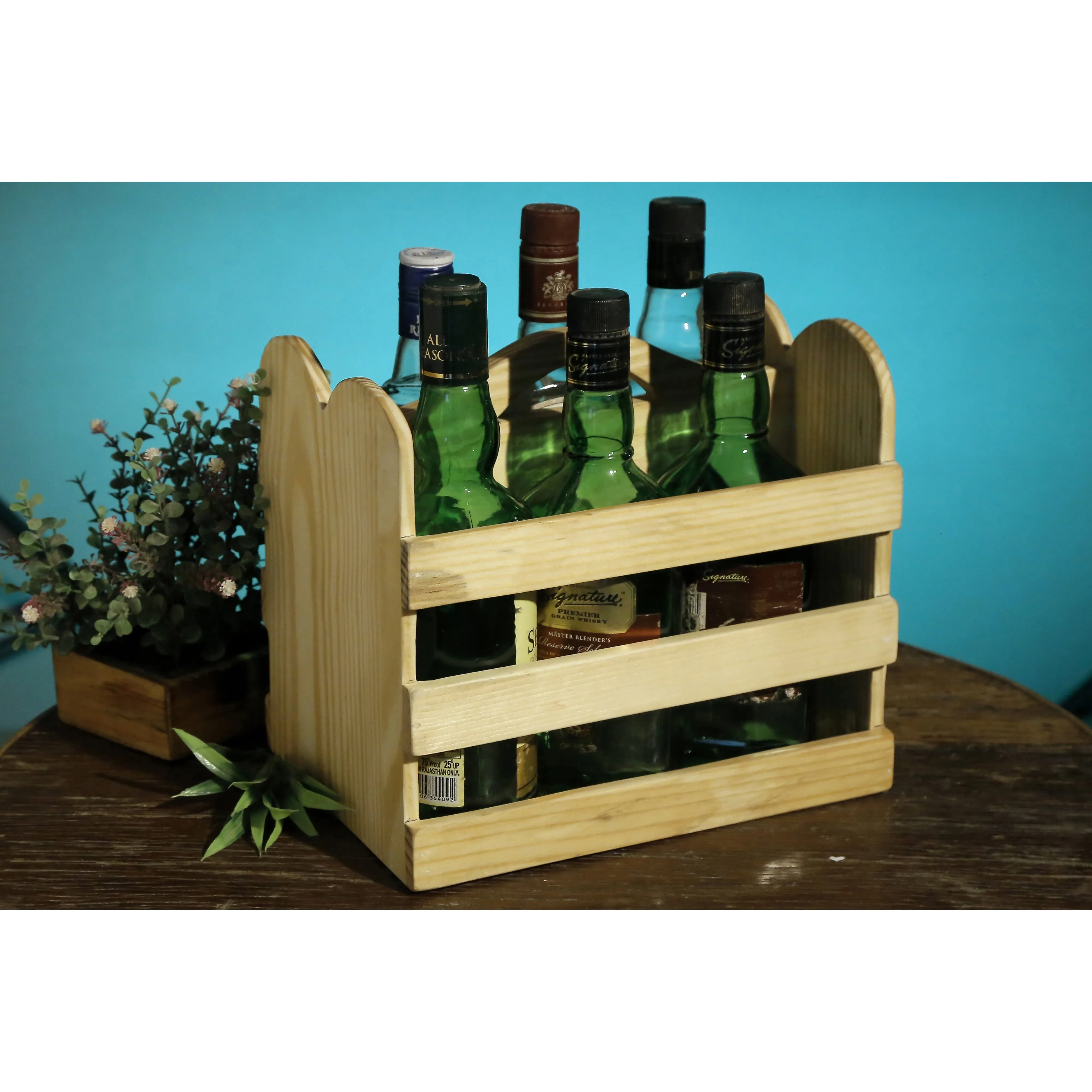 Cottage Style Bottle Crate