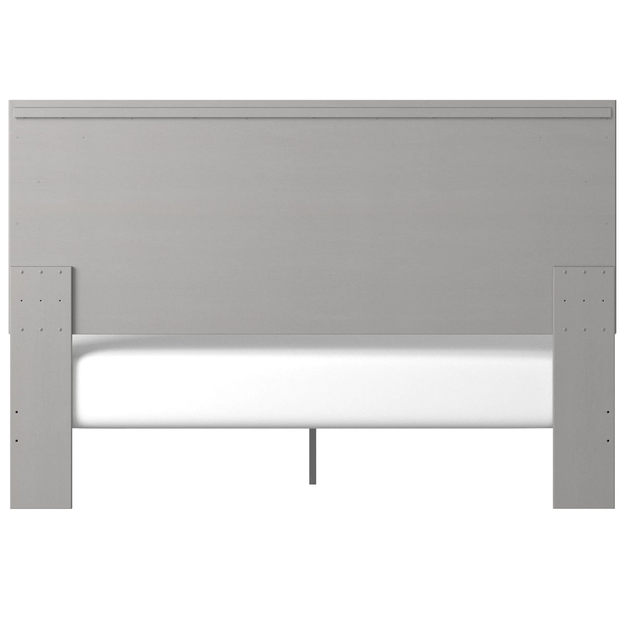 Cottenburg Light Gray-White King Panel Bed