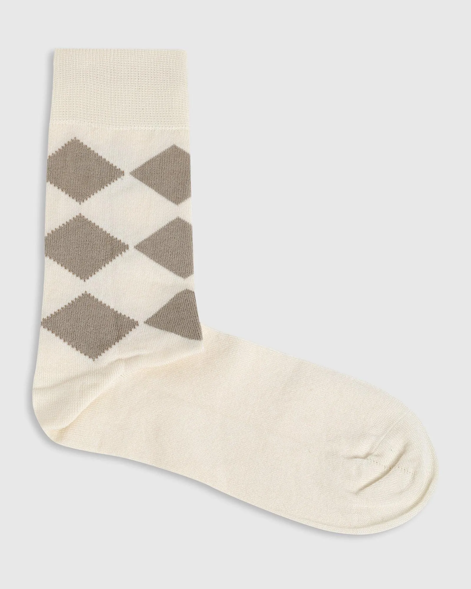 Cotton Acru Printed Socks - Rain