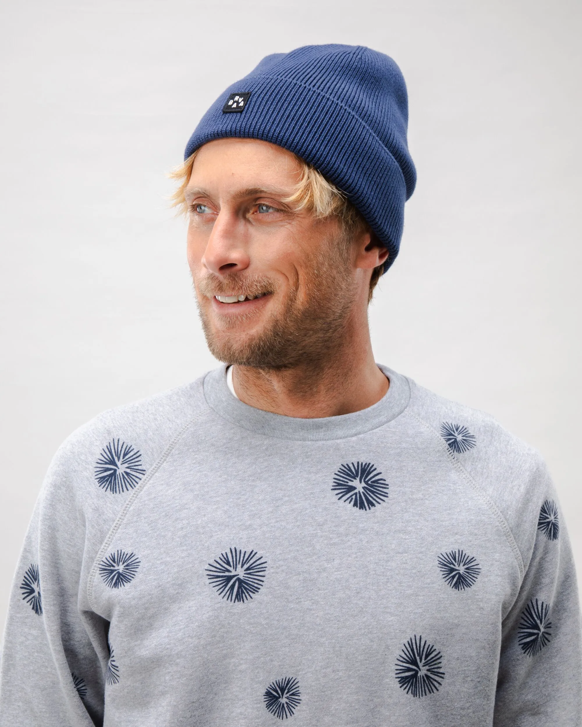 Cotton Beanie Navy