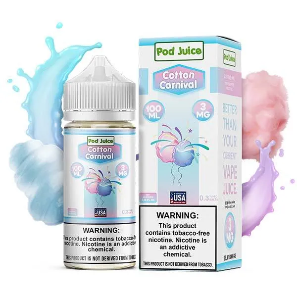 Cotton Carnival by Pod Juice TFN Series 100mL