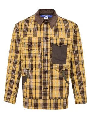 Cotton Flannel Check Blouson