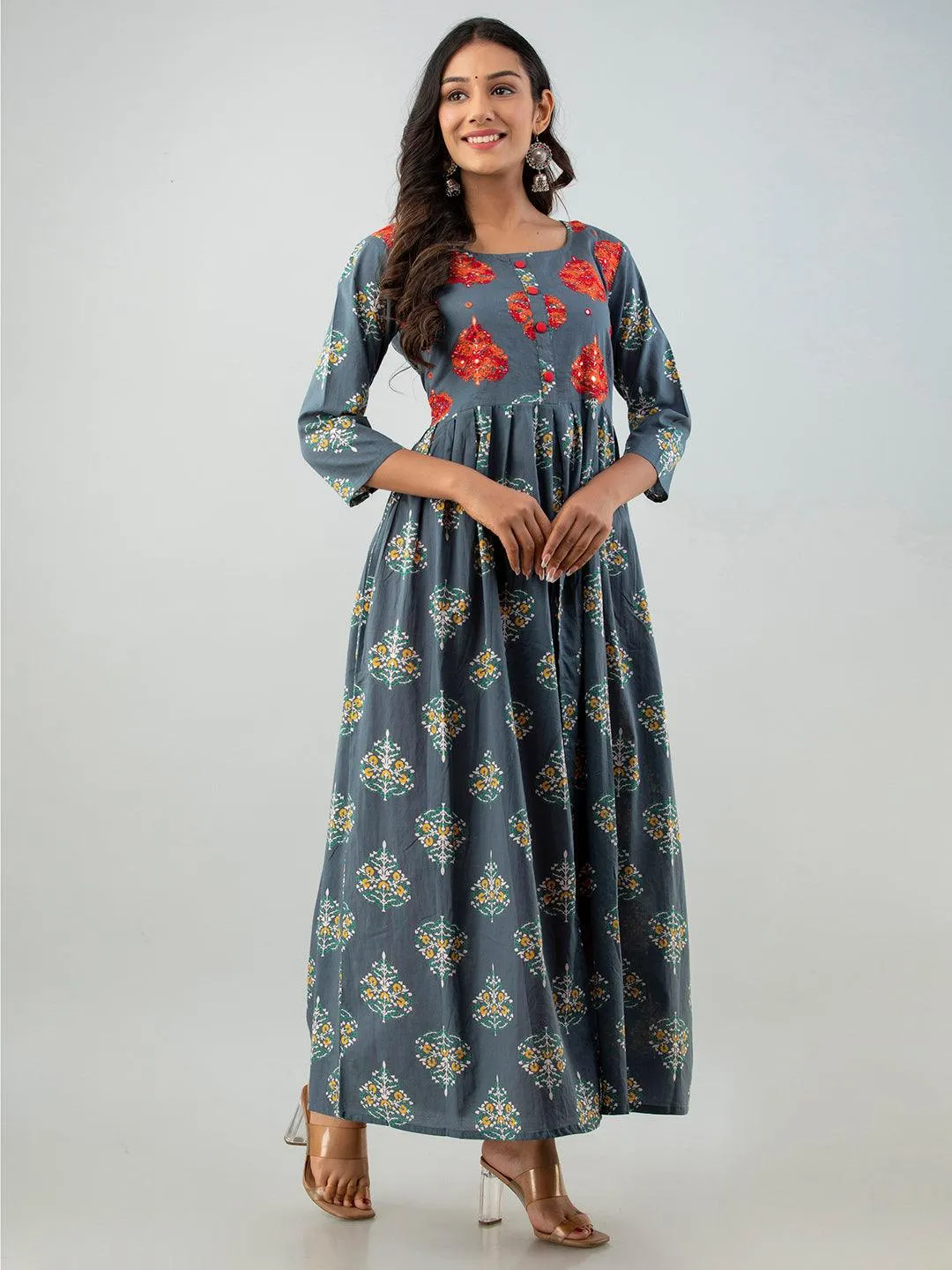 Cotton Kurta Set For Women's - Noz2Toz