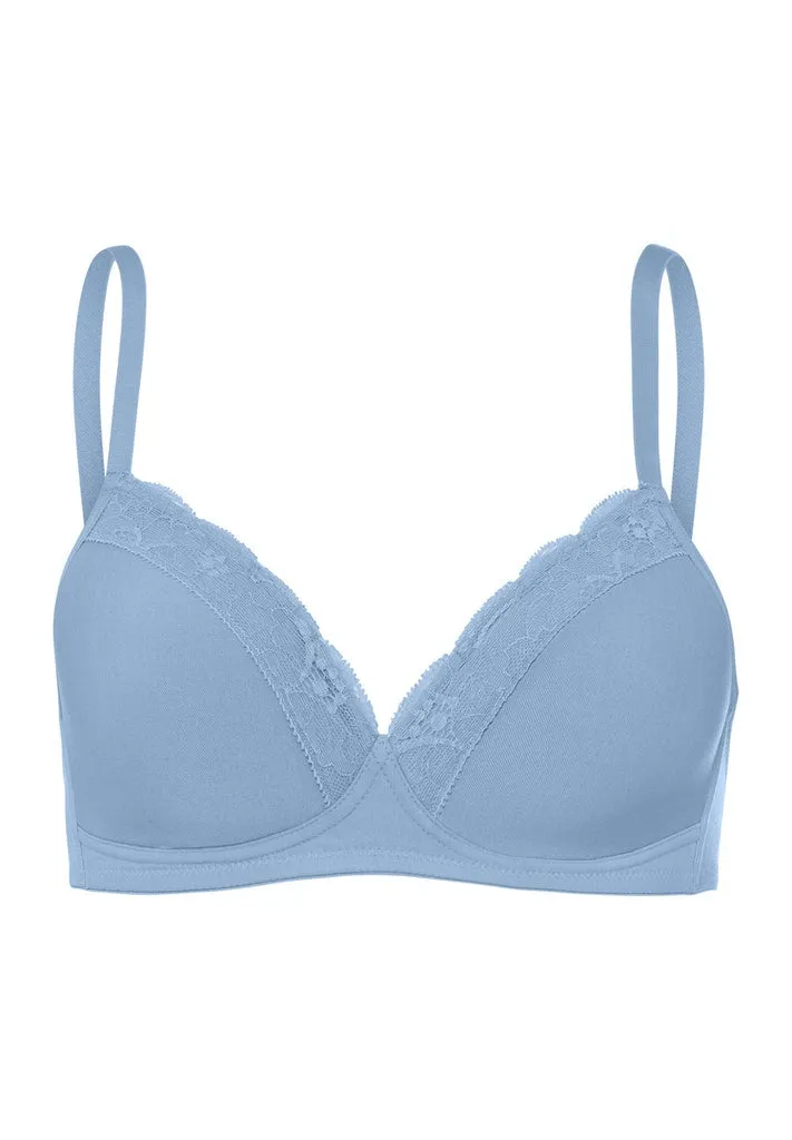 Cotton Lace Padded Bra