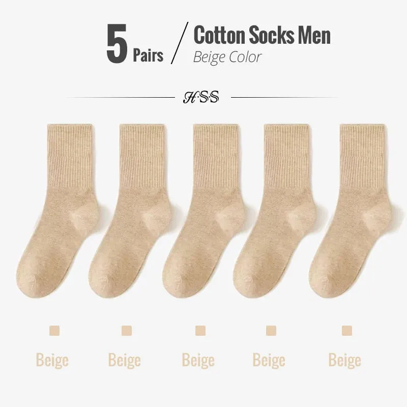 Cotton Multicolored Socks 5 Pack