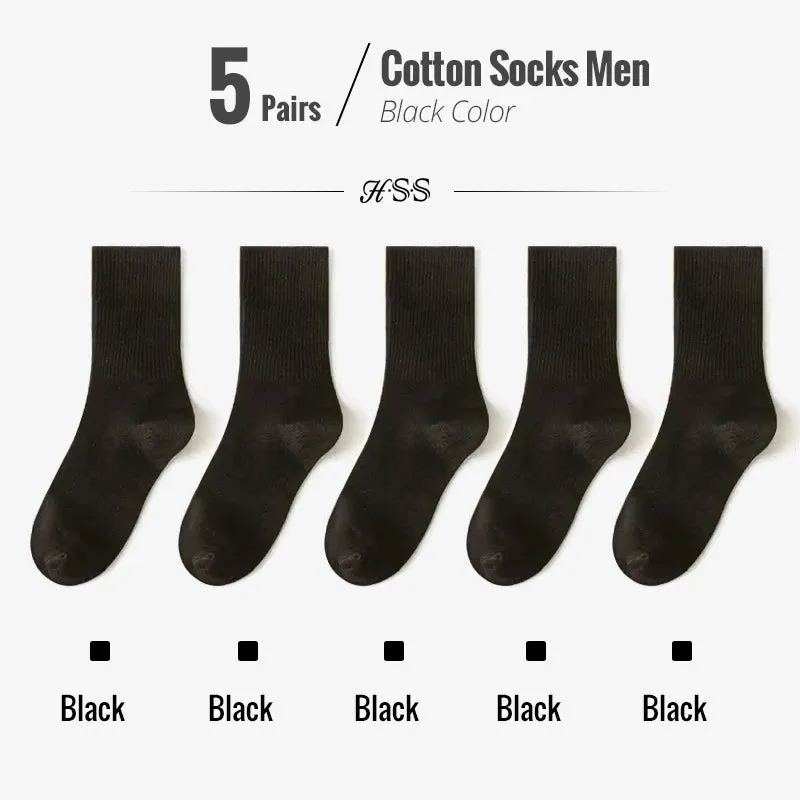 Cotton Multicolored Socks 5 Pack