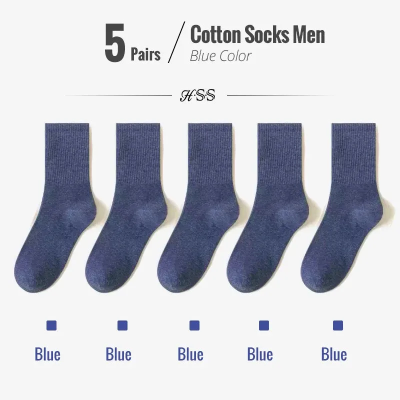 Cotton Multicolored Socks 5 Pack