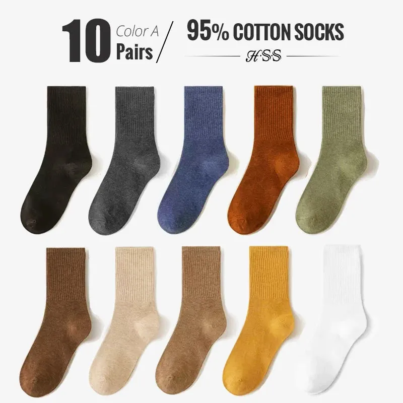 Cotton Multicolored Socks 5 Pack